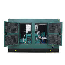 Biogas electric genset open frame soundproof methane gas generator set powered by Man engine